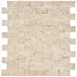 Внушителна мозайка Myra Beige AKSF-9012 от Betas Glass Mosai , с размер 29 x 31.5 см.